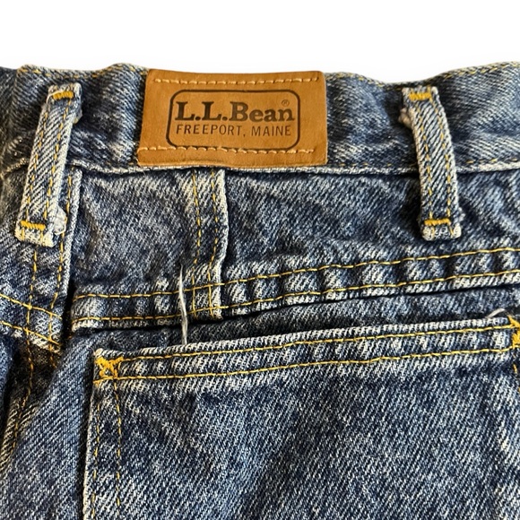 VTG L.L. Bean High Rise Jeans — Union Made | 24” - Picture 6 of 14
